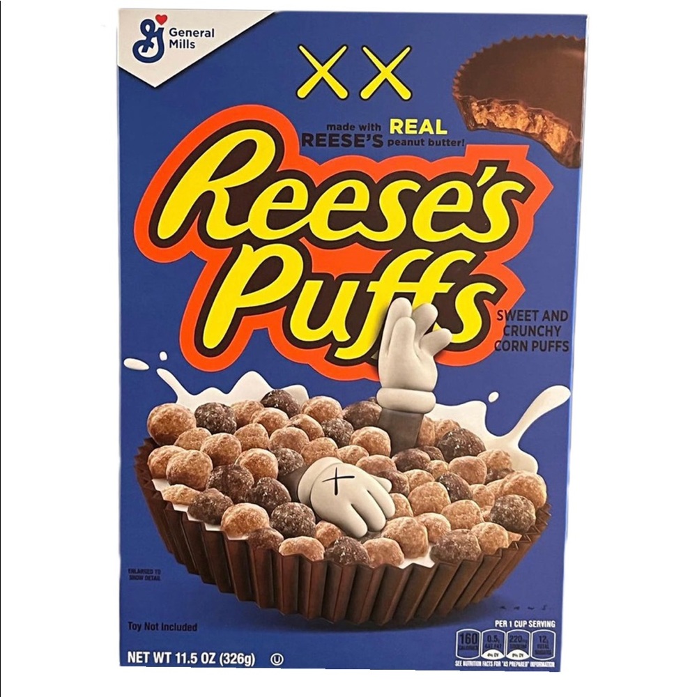 Kaws X Reece's Puffs LIMITED EDITION CEREAL KAWS COLLECTION